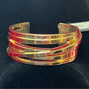 Ann Taylor Gold Tone Cuff Bracelet